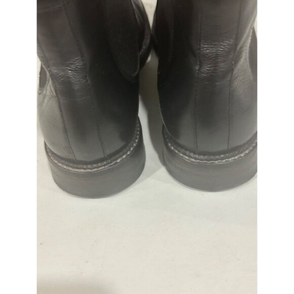 N.D.C. made by hand Black Ankle Chelsea Boots Leather Mens Size 39 USA 8.5 - Picture 4 of 5